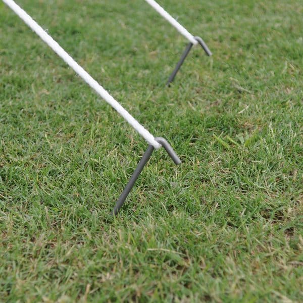 10 Pcs Metal Tent Peg Nails L Shape - Image 2