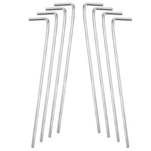 10 Pcs Metal Tent Peg Nails L Shape