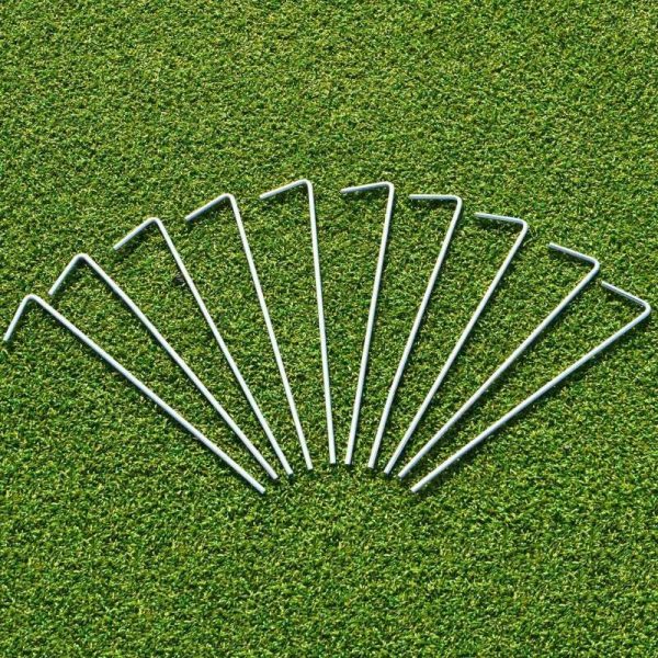 10 Pcs Metal Tent Peg Nails L Shape - Image 4