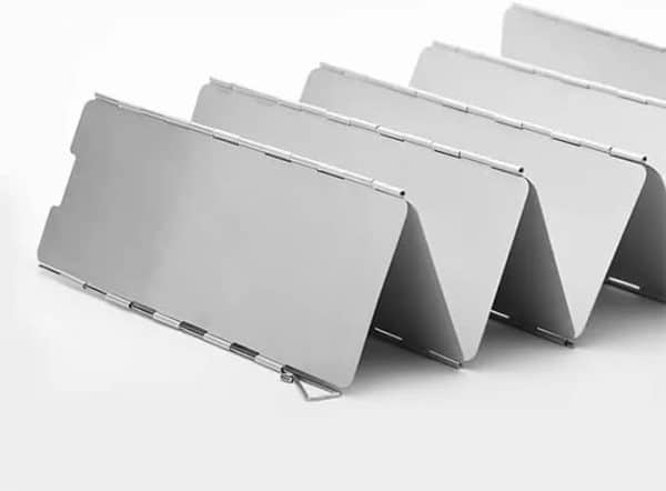 10 Plate Foldable Stove Windshield Stove for Outdoor Cooking and Camping - Image 7