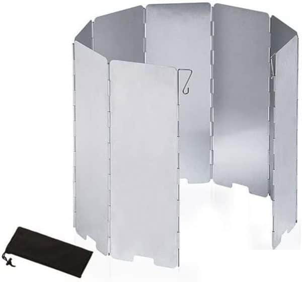 10 Plate Foldable Stove Windshield Stove for Outdoor Cooking and Camping - Image 9