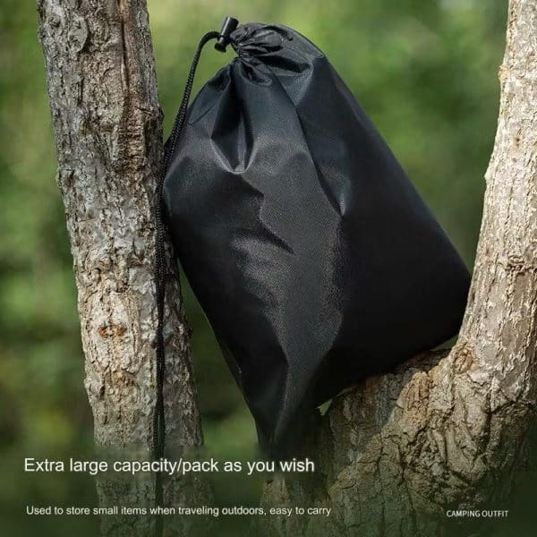 Multipurpose Drawstring Bag Polyester 400D Storage Bag - Image 5