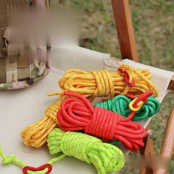 Paracord Guy Line Rope With Aluminium Tensioner - Image 3