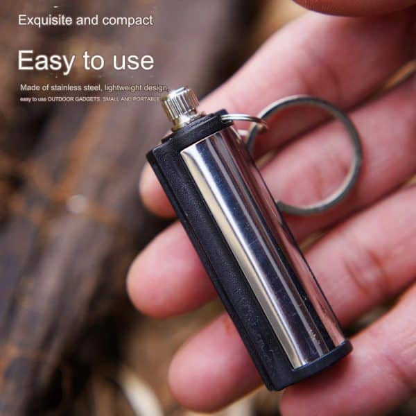 Mini Stainless Steel Waterproof Match Stick Lighter - Image 7