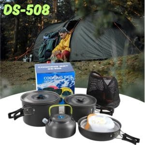 DS-508 4-5 Person Outdoor Camping Cookware Cooking Set