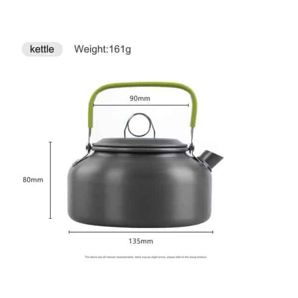 DS-508 4-5 Person Outdoor Camping Cookware Cooking Set - Image 8