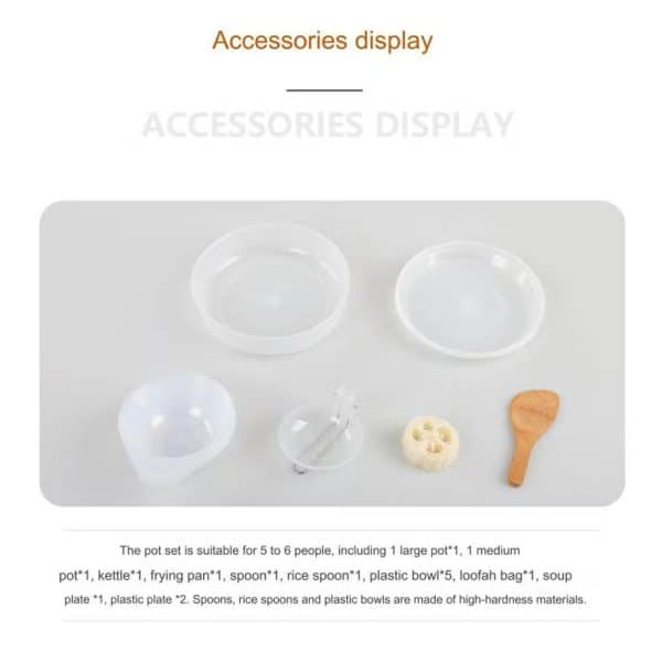 DS-508 4-5 Person Outdoor Camping Cookware Cooking Set - Image 9