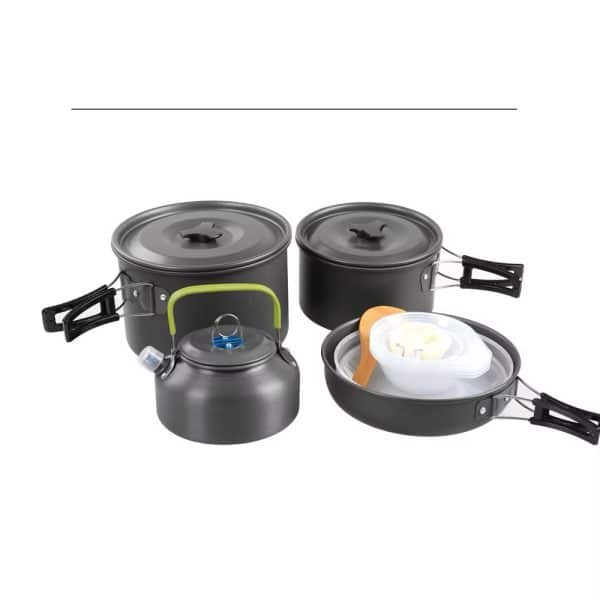DS-508 4-5 Person Outdoor Camping Cookware Cooking Set - Image 3