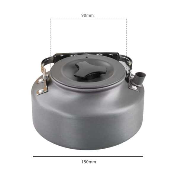 1 Litre Outdoor Camping Kettle - Image 5