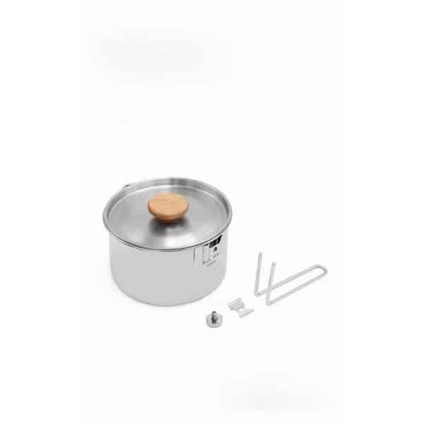 1L 304 Stainless Steel Cooking Pot - Image 5