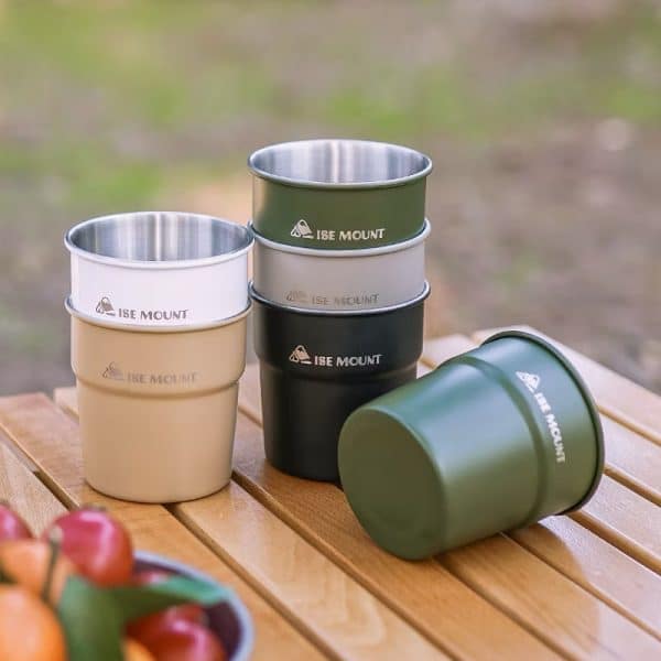 Ise Mount 300ml stainless Steel Lightweight Camping Cup