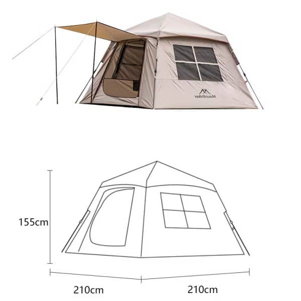 Mountainhiker Automatic Tent 2-3 Person - Image 5