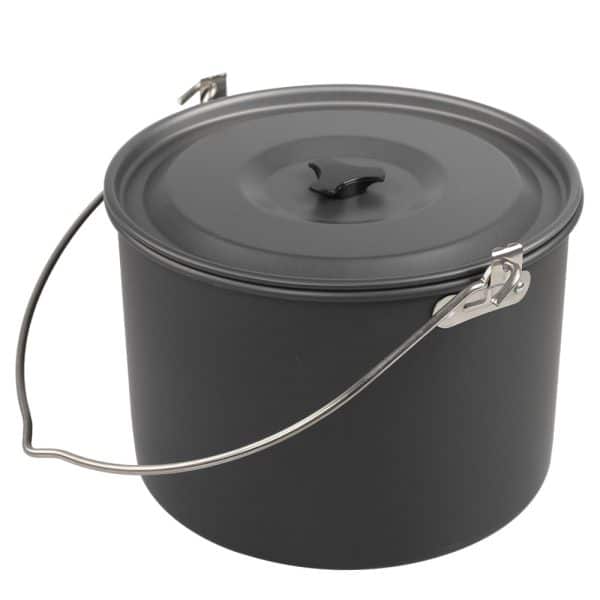 8L Hanging Large Stew Outdoor Cooking Pot - Image 2