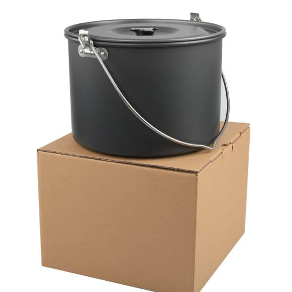8L Hanging Large Stew Outdoor Cooking Pot - Image 5