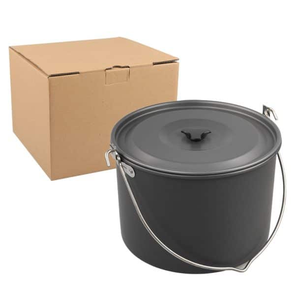 8L Hanging Large Stew Outdoor Cooking Pot