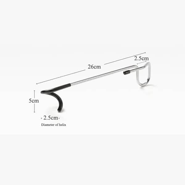Multipurpose Stainless Steel Pole Light Hook - Image 2
