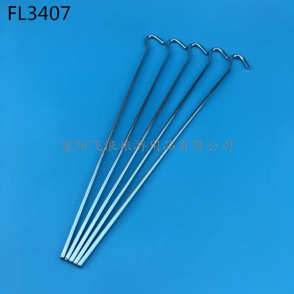 6 Pcs 30cm Metal Tent Peg