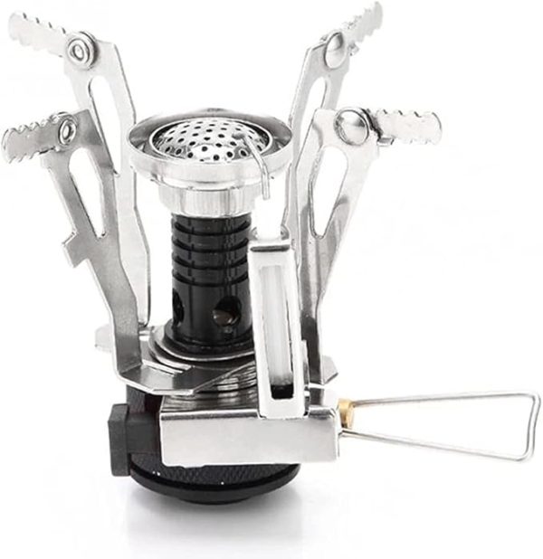 Mini Portable Ultralight Outdoor Backpacking Camping Stoves with Fire Ignition - Image 7