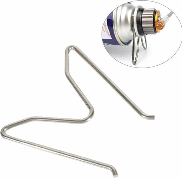 Anti Roll Canister Clip Holder For Camping Gas Canister