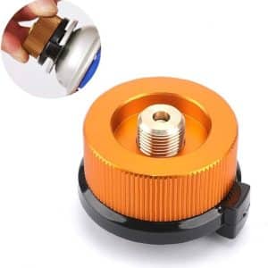 Camping Stove Gas Adapter  for Butane Canister Screw