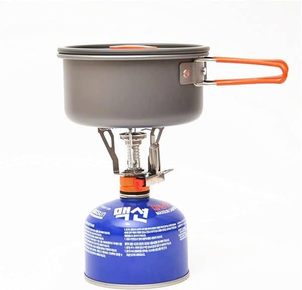 Mini Portable Ultralight Outdoor Backpacking Camping Stoves with Fire Ignition - Image 4