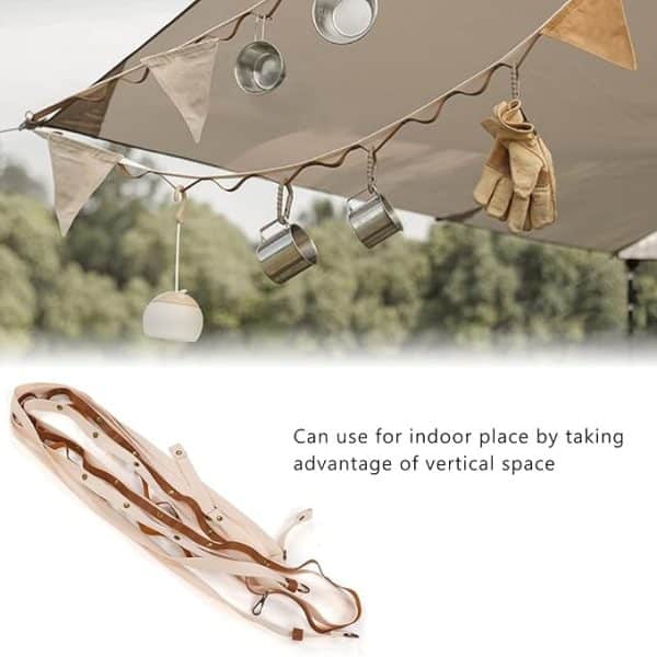 Outdoor Camping 25 Loop Hanging Strap Rope - Image 2
