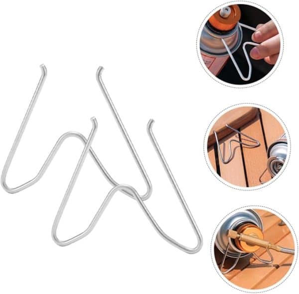 Anti Roll Canister Clip Holder For Camping Gas Canister - Image 4