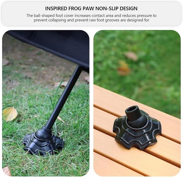 4 Pcs Camping Moon Chair Foot Cover Non-slip - Image 8