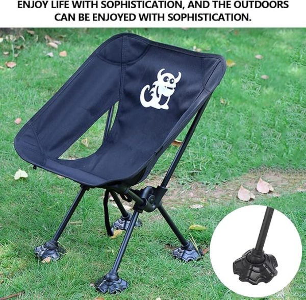4 Pcs Camping Moon Chair Foot Cover Non-slip - Image 4