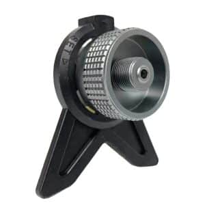 Outdoor Butane Gas Refill Adapter With Stand
