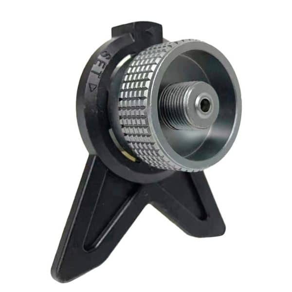 Outdoor Butane Gas Refill Adapter With Stand