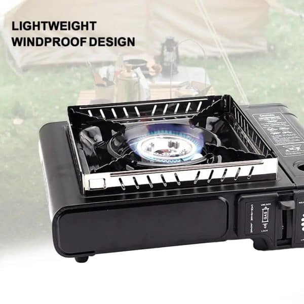 Folding Gas Stove Windshield Guards Stainless Steel - Image 5