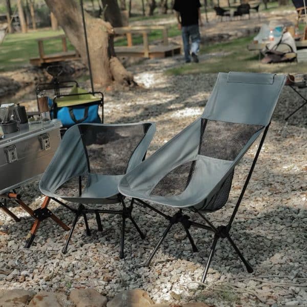 Outdoor Camping Moon Chair Foldable High Back/Low Back
