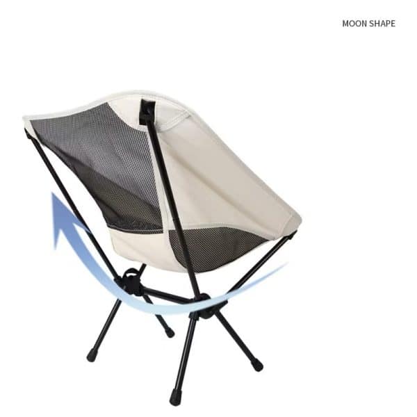 Outdoor Camping Moon Chair Foldable High Back/Low Back - Image 6