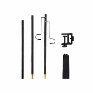 Double Side Hanger Aluminum Lantern Light Pole 98cm