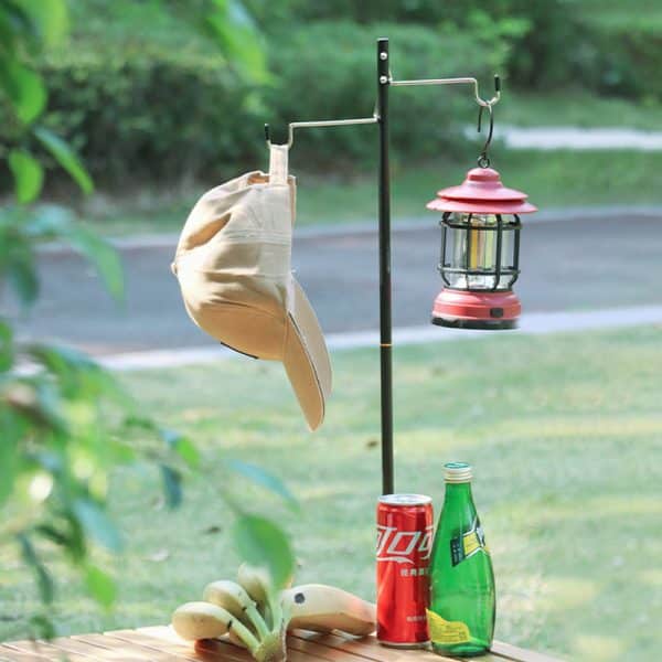 Double Side Hanger Aluminum Lantern Light Pole 98cm - Image 3