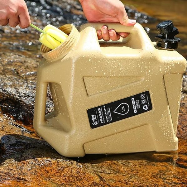 10L 12L 20L Food Grade PE Water Container with Spigot Water Tank for Outdoor Camping Picnic - Image 3