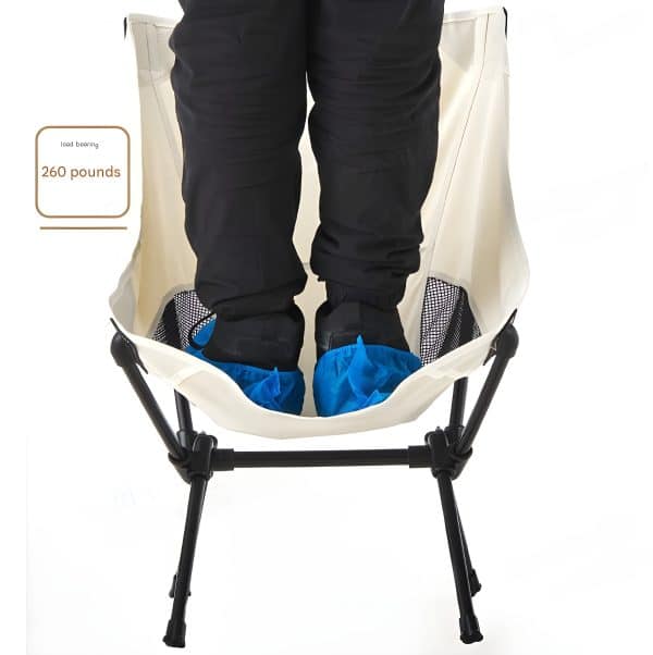 Portable Foldable Outdoor Camping Moon Chair - Image 5